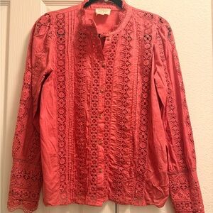 Sezane Rym Shirt Light Rosewood - Size 38